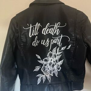 Leather Bride jacket